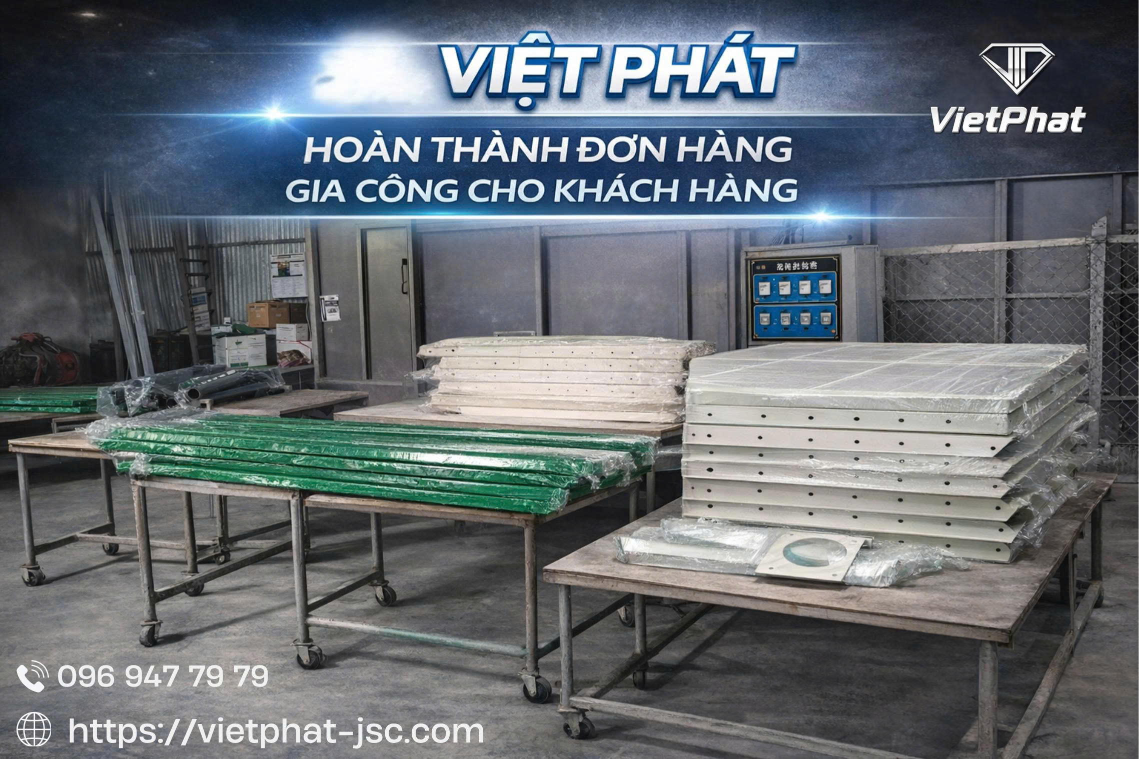 HOÀN THÀNH ĐƠN HÀNG GIA CÔNG CHO KHÁCH HÀNG